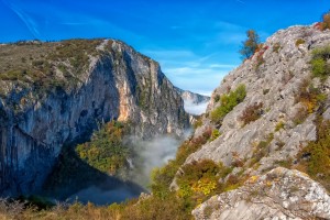 Beautiful mountain valley