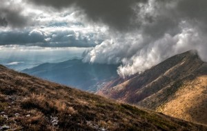 Beautiful mountain valley