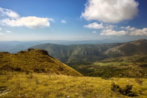 Fertile mountain side