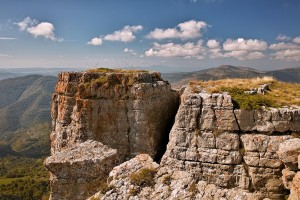 Desert mountain range