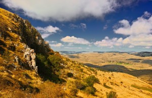 Breathtaking mountain range